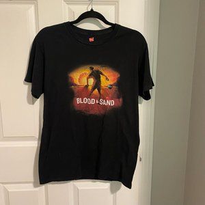 Sam Adams Beer Blood & Sand Short‎ Sleeve T - Size Medium
